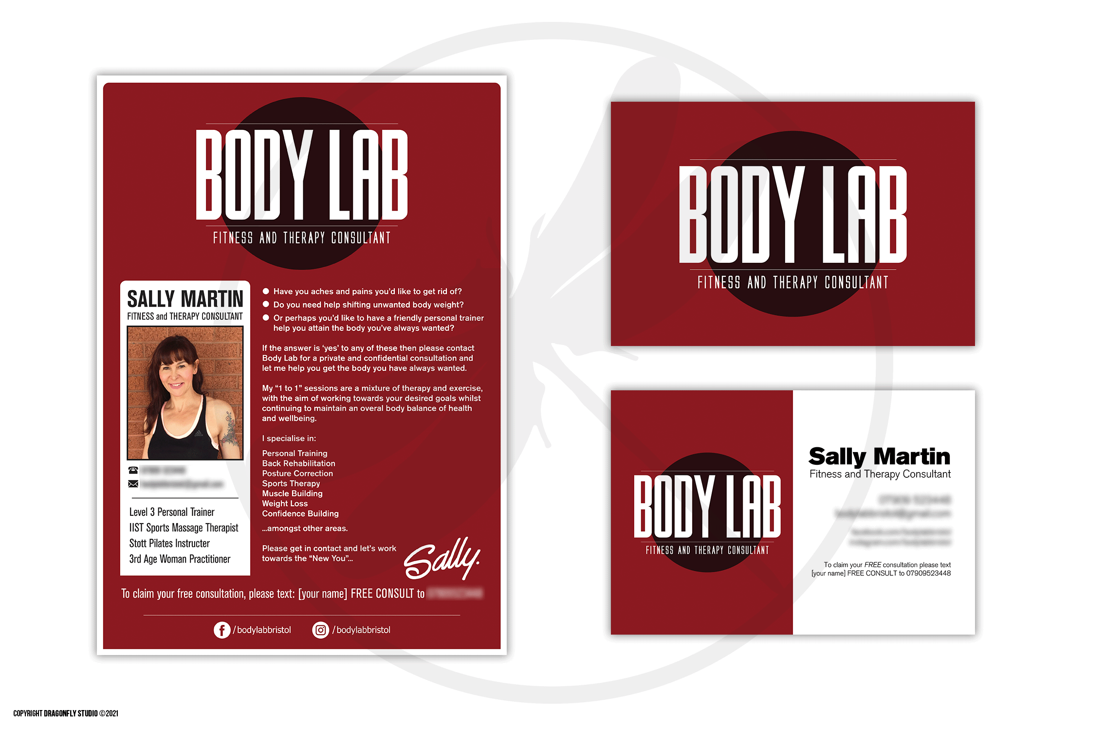 Body Lab - Branding & Promotional Material